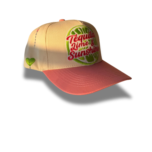 Sunny Pop Joy “Tequila, Lime & Sunshine” Hat