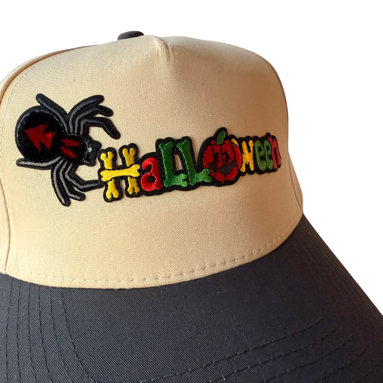 Halloween Spider Embroidered Baseball Cap – Limited Edition Holiday Hat