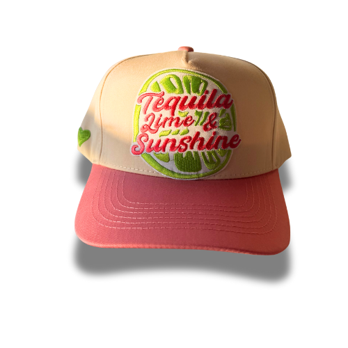Sunny Pop Joy “Tequila, Lime & Sunshine” Hat
