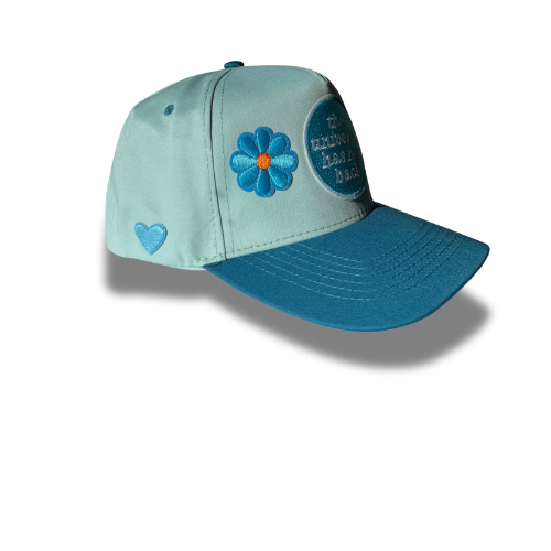 Sunny Pop Joy “The Universe Has My Back” Flower Patch Hat