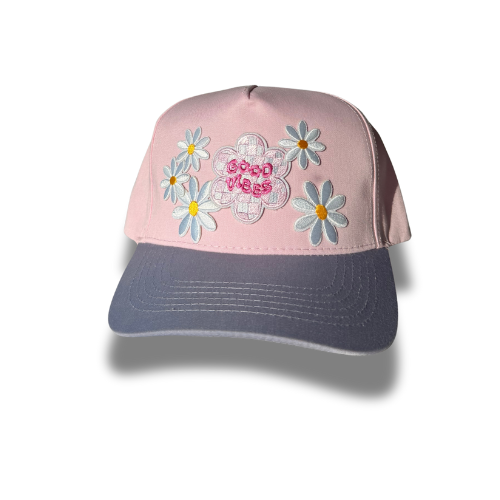 Sunny Pop Joy “Good Vibes” Daisy Hat