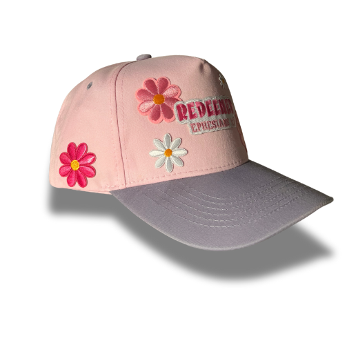 Sunny Pop Joy “Redeemed” Hat – Ephesians 1:7